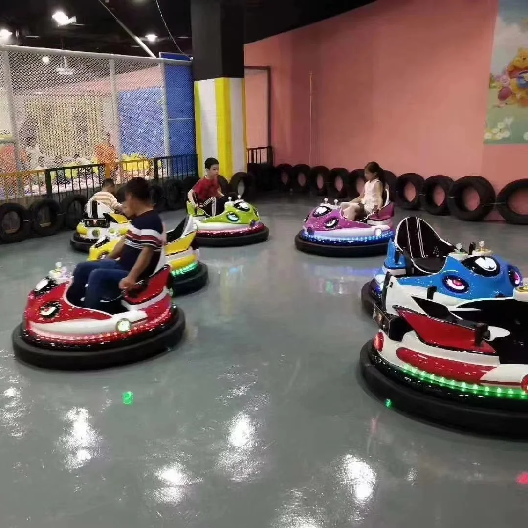 معدات ملاهي جديدة تعمل بالبطارية لعبة ملاهي للأطفال UFO سيارة ممتصة للصدمات تعمل بالعملات المعدنية #1