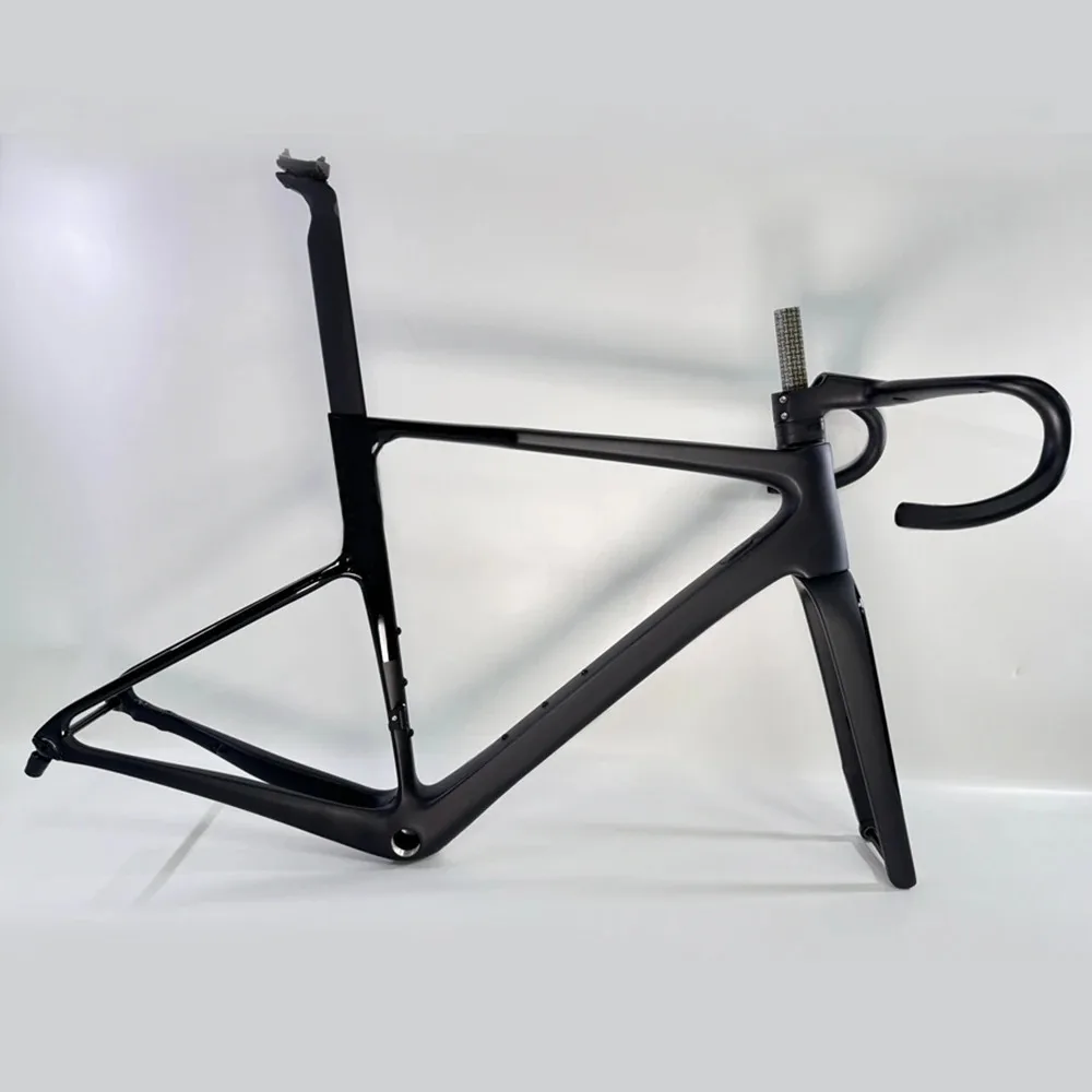 2025 Racing Bicycle Frameset Road Bike Frame Disc Frame With Handlebar Custom painting Mechanical&Di2 XDB DPD shipping