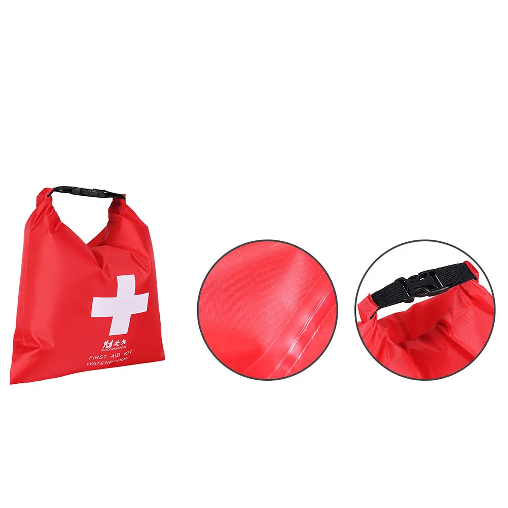 2Pcs Waterproof First Aid Bag Floating Storage Pack for Rafting Kayaking Swimming Boating Fishing Outdoor Waterproof Dry Sack