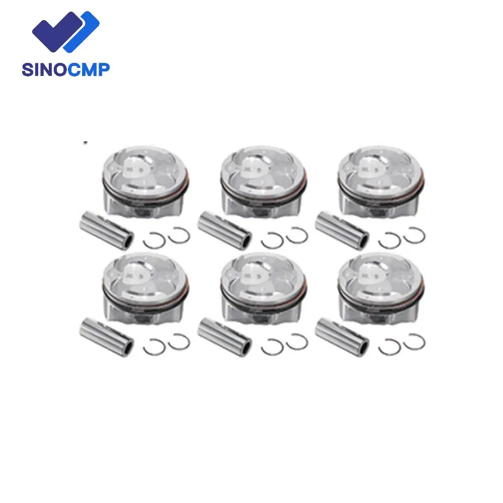 

230403CGA0 230413CFA0 230413CFB0 Engine Pistons Rings Set For 11-19 Hyundai Azera Santa Fe Kia Sorento Sedona Cadenza G6DH 3.3L