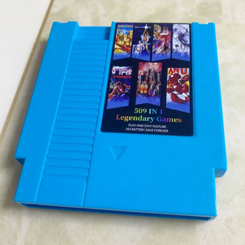 海外　レア　ファミコン　FC NES ５０９in １ The latest Legendary Games 509 in 1 Cartridge for NES / FC Console