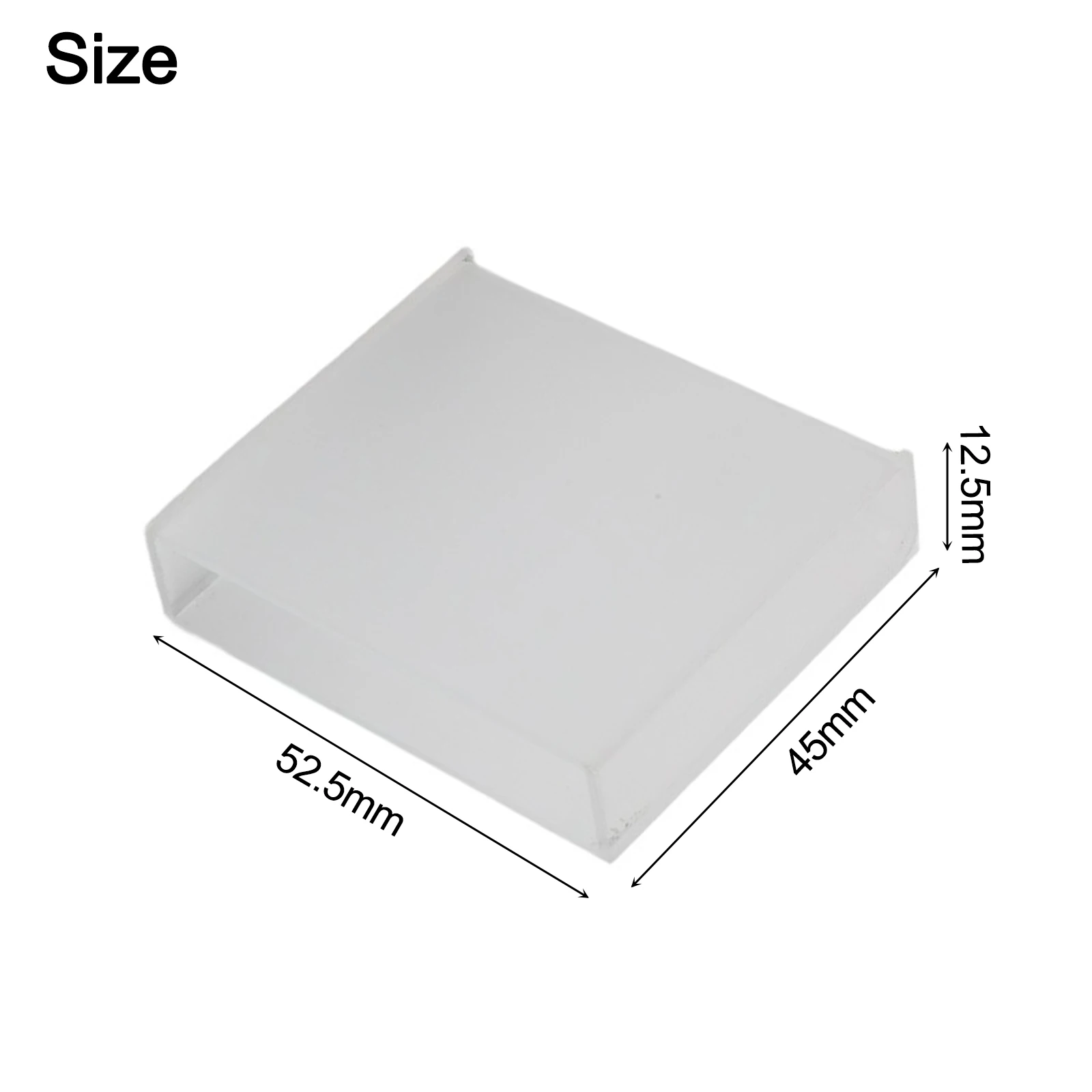 50mm Quartz Cuvettes Set of 2 for Spectrophotometer For 751722 Exceptional Performance in Light Sensitive Tests