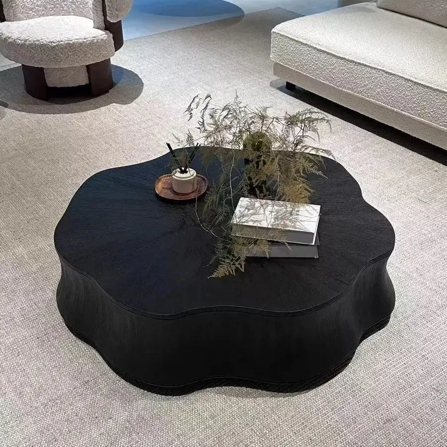 Coffee table household simple modern high-end coffee table living room cloud creative butterfly