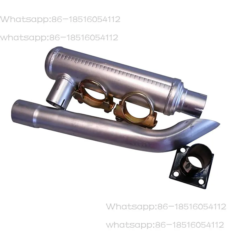 Muffler Conversion Kit 15541-12110 1917-8303 Compatible withTractor B1550 B1550D B1550E B1750 B1750D B1750E B1750 B7200E