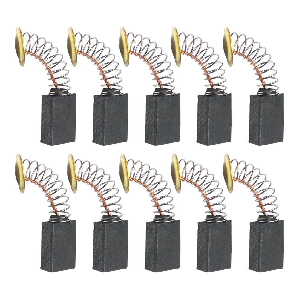 

smooth power transmission with 10Pcs Carbon Brushes Replacement Part For 251 marble machine Angle Grinder Motor