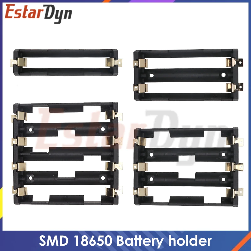 18650 Battery Box Single/Double/Three/Four SMT Patches Are Directly Inserted Into 1 To 4 Patch Battery Holder