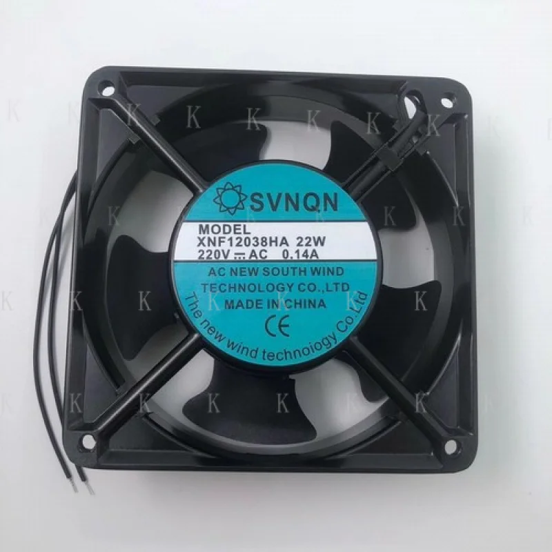

C FOR SVNONXF XNF12038HA 22W 12038 AC220V 0.14A 12CM Metal Cooling Fan