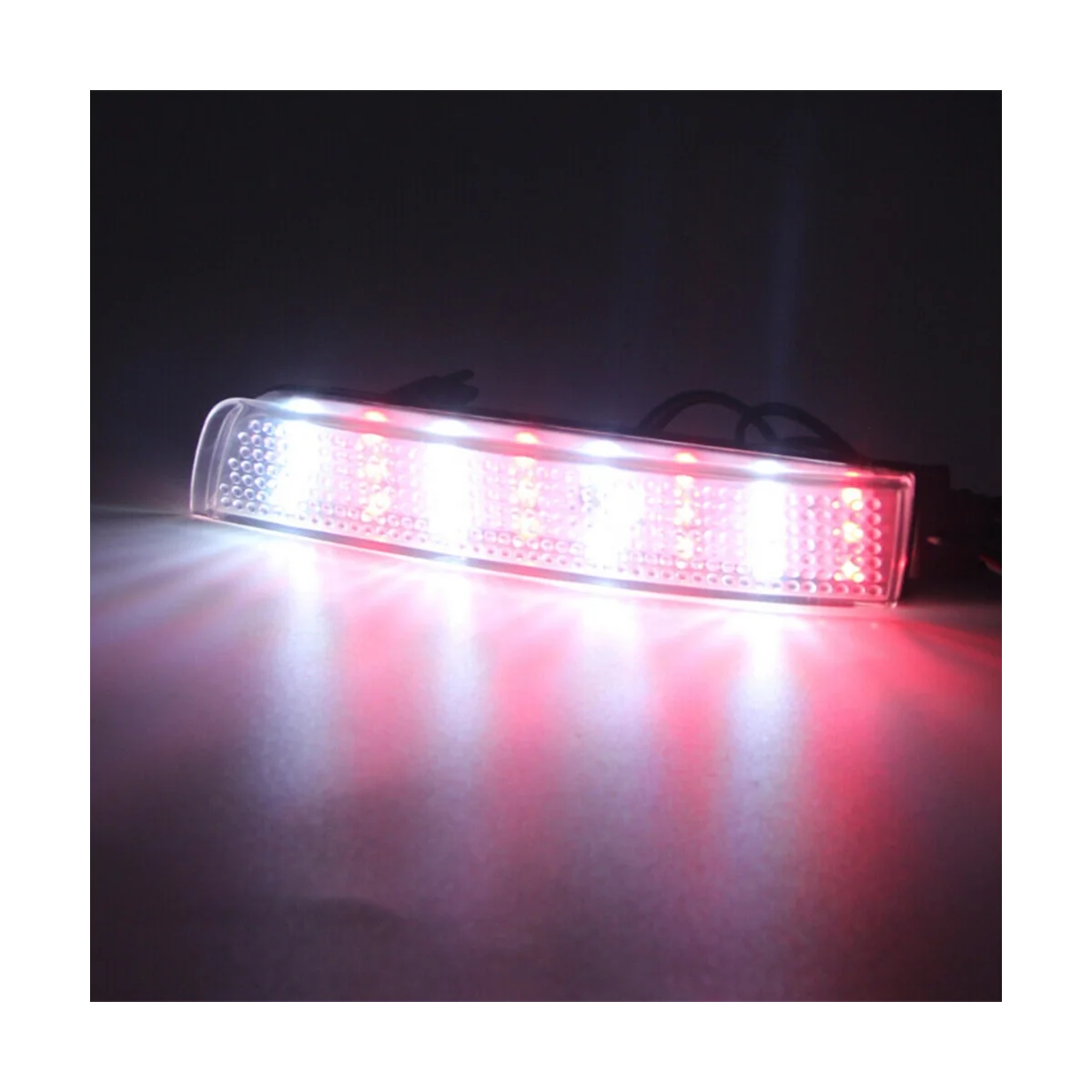 Réflecteur de feu stop arrière à LED, pare-chocs arrière de voiture, coque transparente pour Nissan Juke, Murano, MF iti, FX35, FX37