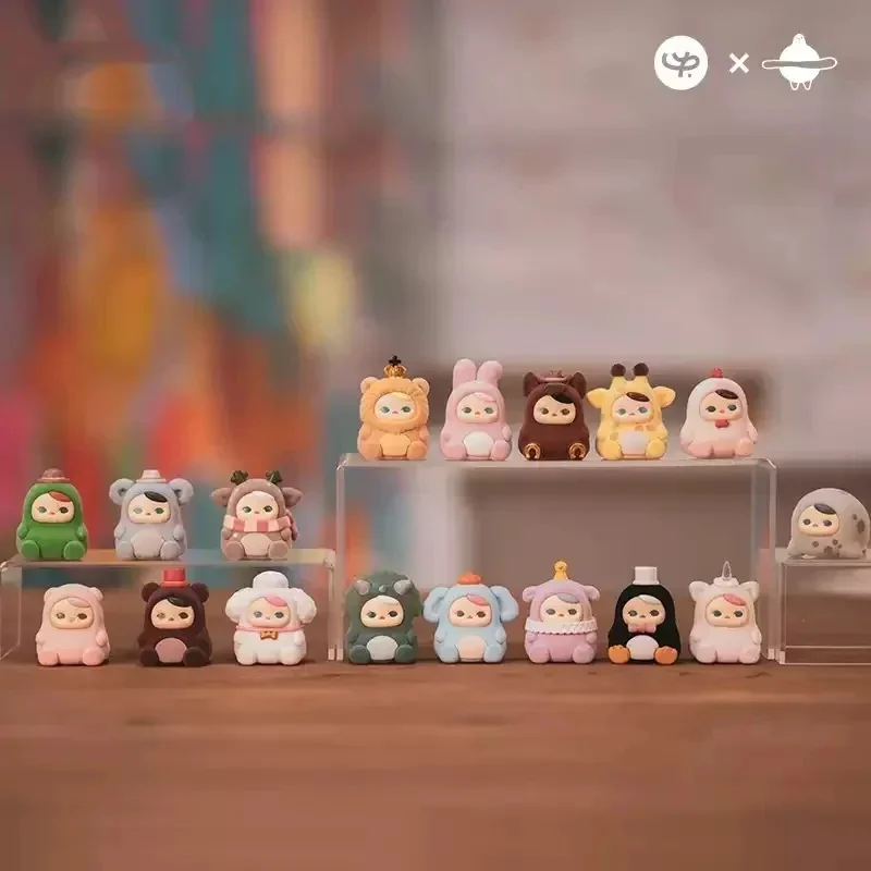 

Pucky Animal Beanies Series Original Blind Box Mystery Box Guess Bag Toys Doll Cute Anime Figure Desktop Ornaments Collection