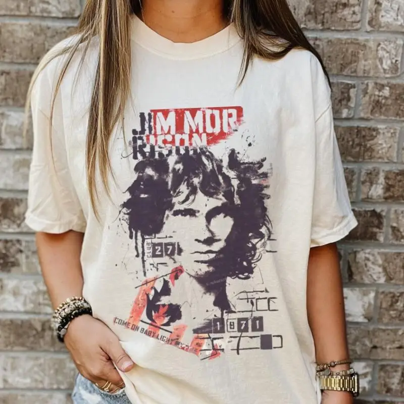 Jim Morrison T Shirt Rock Music All Sizes