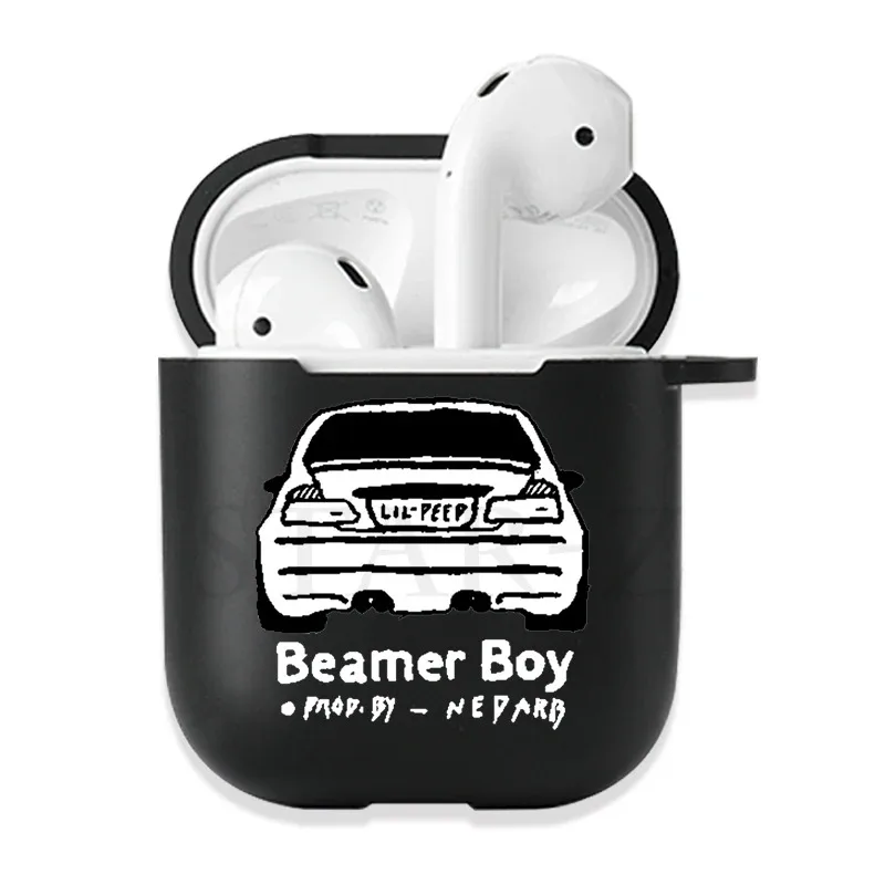 Rapper Lil Peep Crybaby Hellboy Love Tattoo Soft Case For Airpods Pro 3 2 1 Wireless Earphone Cover For Airpod Cases Funda Coque