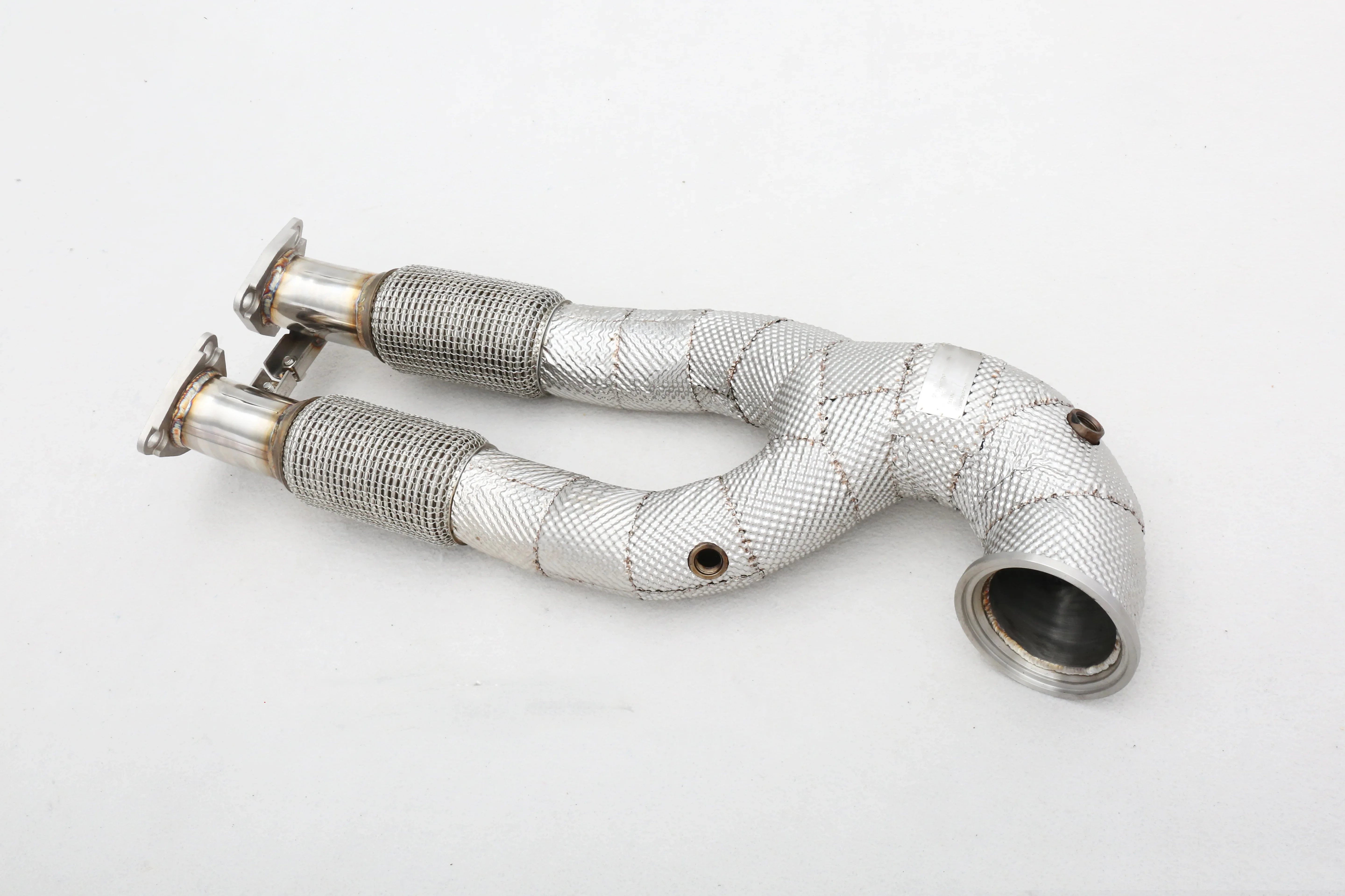 Factory Customizable Catless Decat Downpipe for 8V/8Y 2.5T EA855 Exhaust System with Heatshield