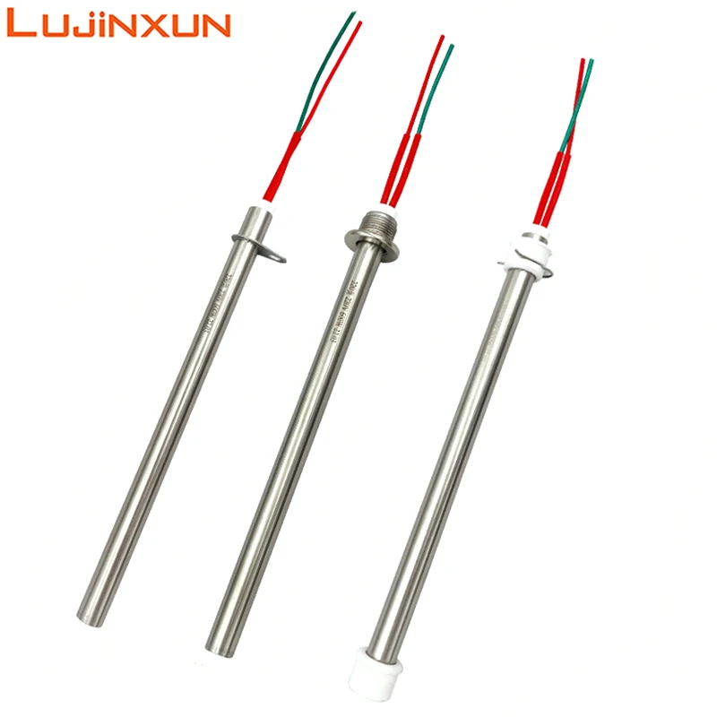 LUNJINXUN Grill Heating Element, Stainless Steel Heater Tube for Skewer Smokeless Dry Burning Air Heating Rod