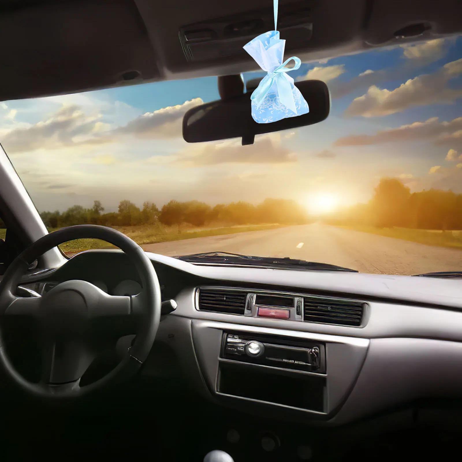 

10Pcs Sachet Gift Bags Empty Lavender Sachet Bags Durable Lightweight for Car Wardrobe Home Fragrance Storage Decorative Pouches