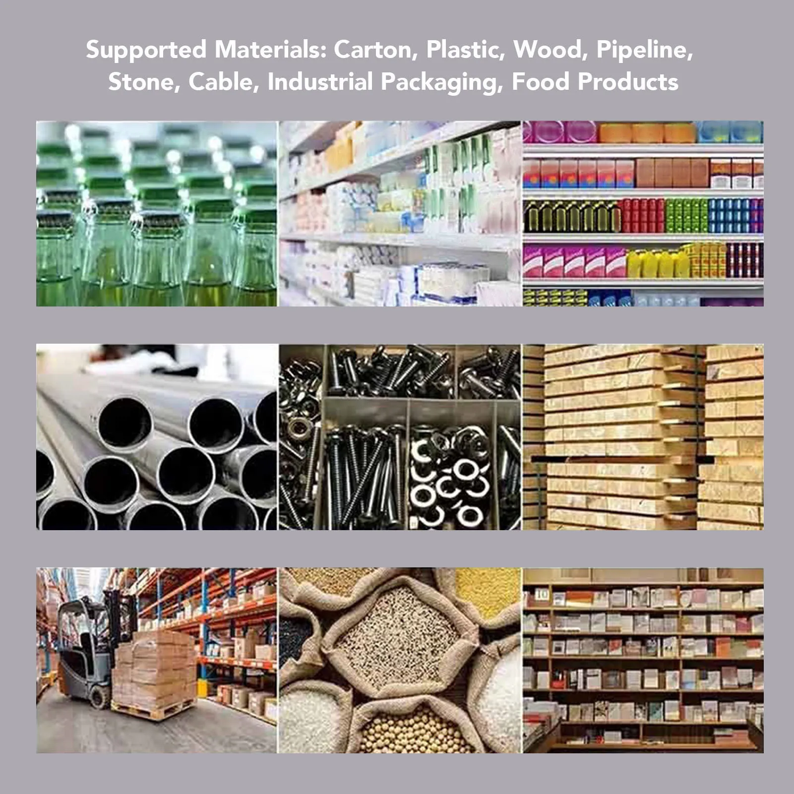 Handheld Inkjet Printer Gun Small Portable with HD LED 4.3in Touch Screen N6 Without Cartridge 12.7mm for QR Code Barcode