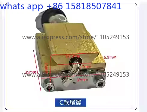 Ribbon coding machine print head HP241 accessories Tianyi HP501 header loading slot card head font grain copper clamp