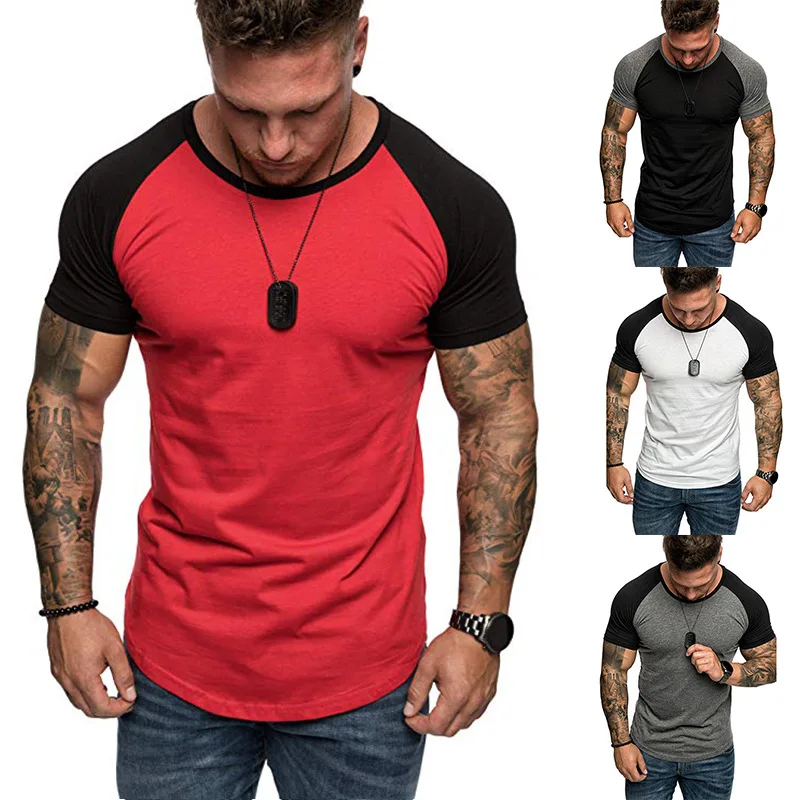 Fitness Gym T Shirt Men Quick Dry Running Shirt Compression Sport Shirt Male Gym Workout Sport Short Sleeve Summer T-shirt Men