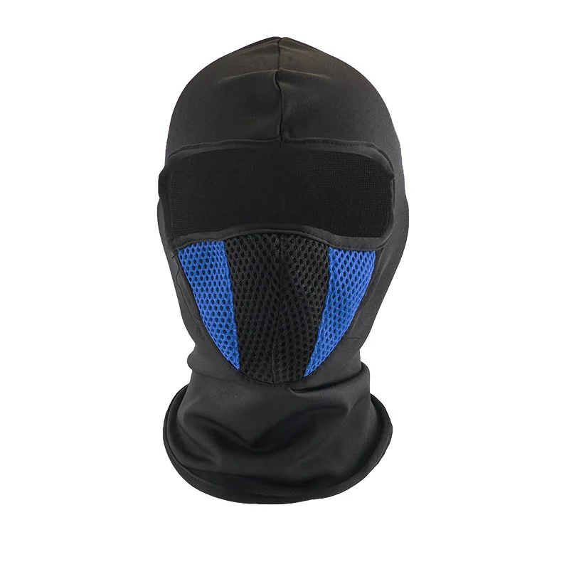 Nefes Balaclava motosiklet tam yüz maskesi motosiklet maskesi Motocross kask Hood Moto sürme boyun yüz Hood Moto aksesuarları