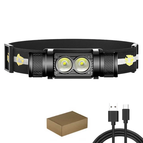 USB-фонарь на голову Sololandor - удобный и яркий свет