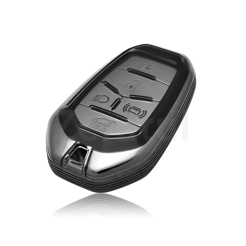 TPU Car Remote Shell Fob Holder Key Case Cover For Ssangyong Rexton Y400 Y450 G4 2021 2022 Keyless Protector Accessories