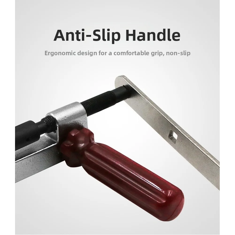 45# Steel Copper Tube Seal Pliers For Air Conditioning Aluminum Pipe Sealing Tool With Micro-Adjustment Screw And Ergonomic Grip