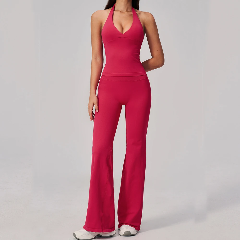 Seamless Yoga Set 2 Piece Yoga Clothes Women's Tracksuit Athletic Wear Fitness Suit Gym Sets Workout Push Up Sports Bra Leggings