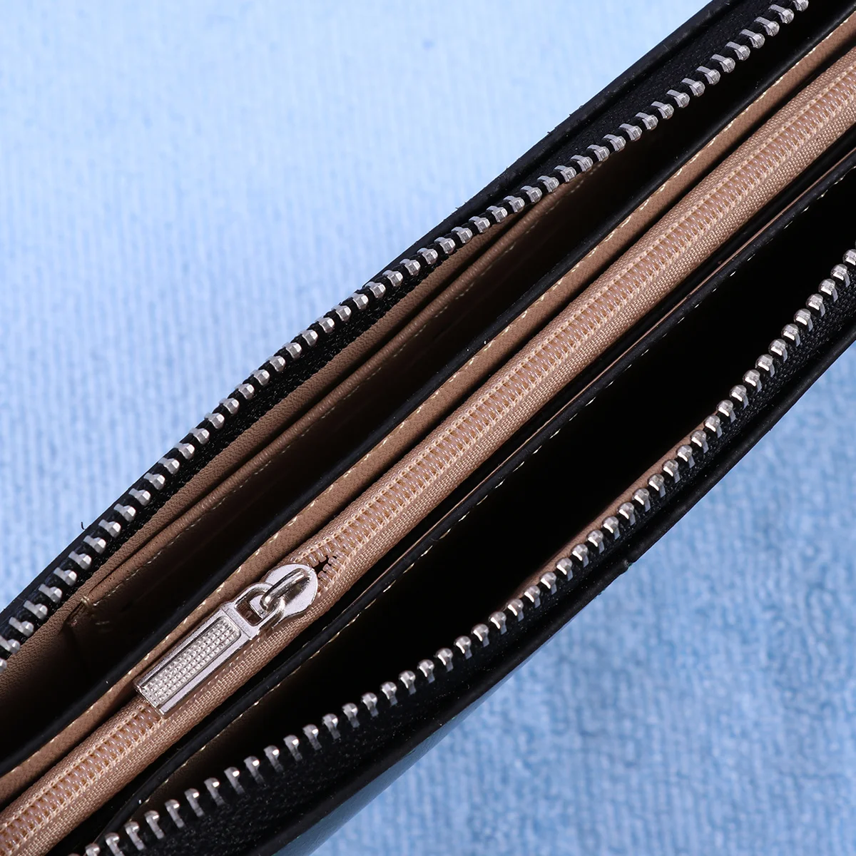 

Dark Green Women Wallet Zipper Buckle Clutch Mobile Handbag High Capacity Envelope Bag Luxury Phone Protection