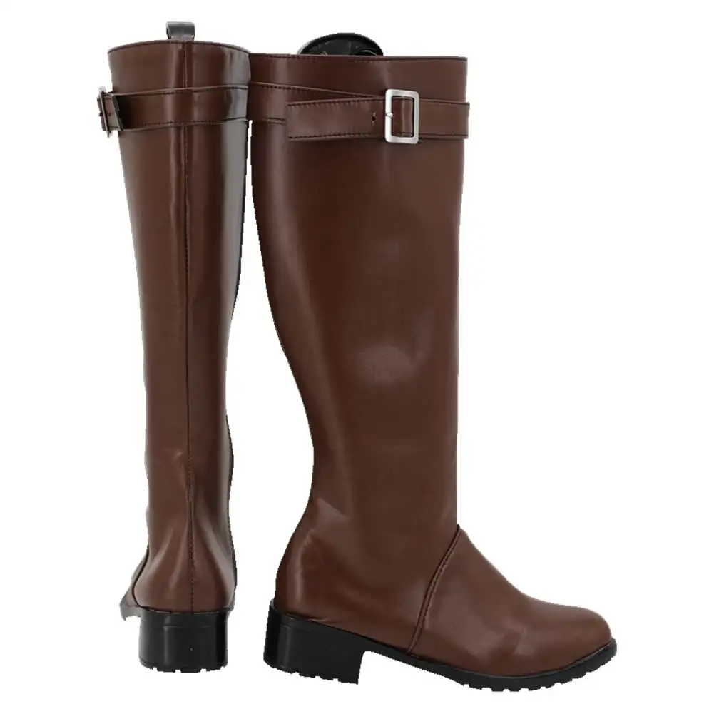 Zapatos de fantasía Ashley para mujer, botas de fantasía, juego de riesgo biológico, accesorios de disfraz, calzado de Carnaval de Halloween