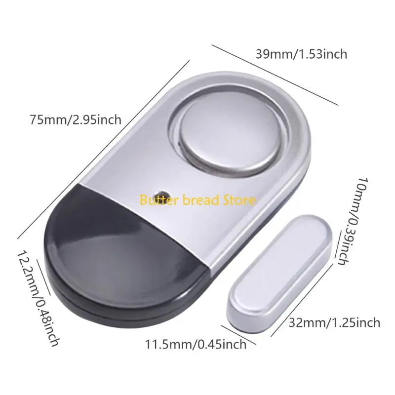 W89c беспроводные датчики магнитной сигнализации для двери и окна с регулируемой чувствительностью