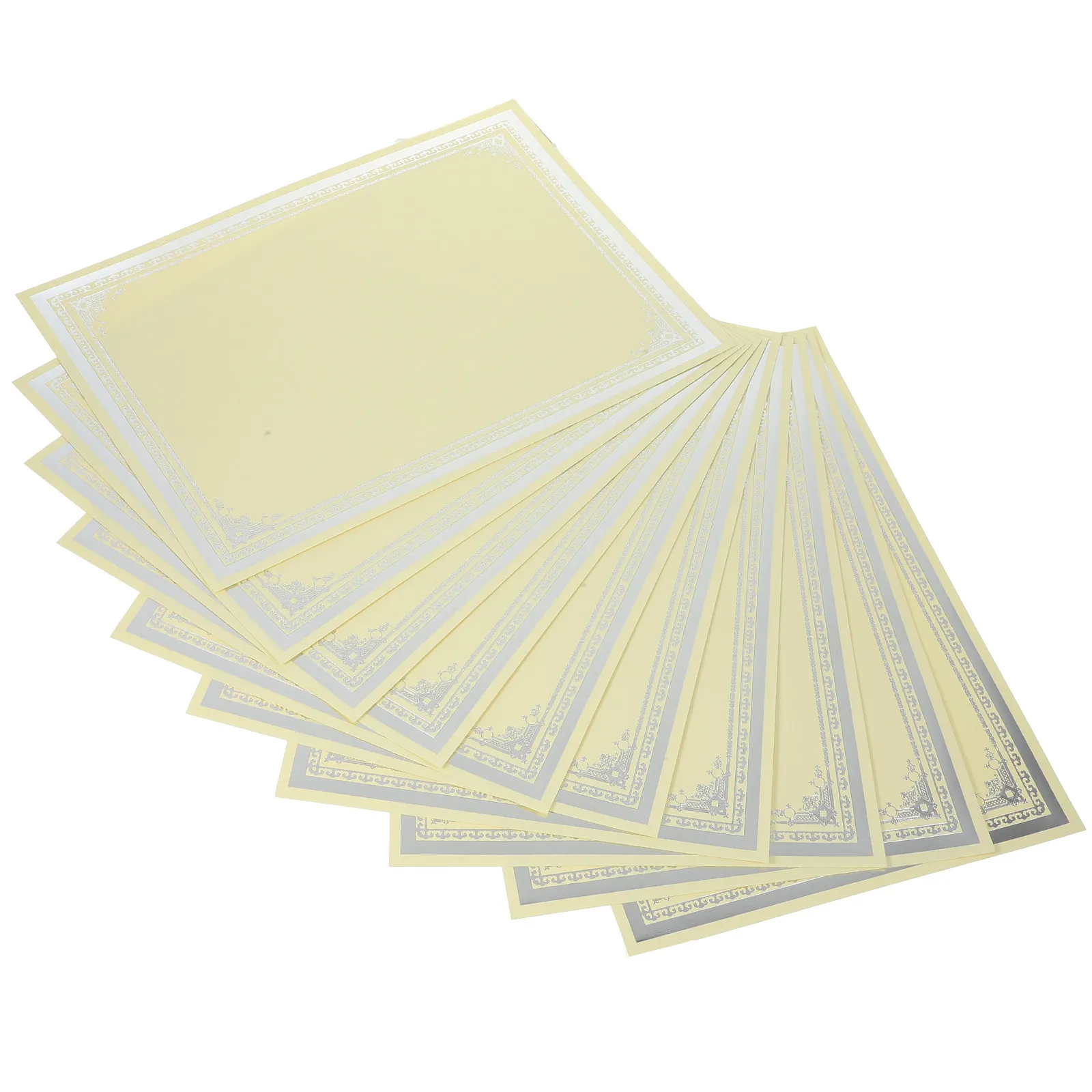 

10 листов плотной бумаги для печати сертификатов, пустая бумага для дипломов и наградных грамот