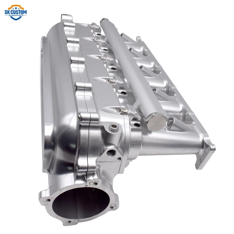 CUSTOM Auto Car Aluminum Billet Intake Manifold CNC Cutting For Audi RS3 TTRS 2.5L Engine