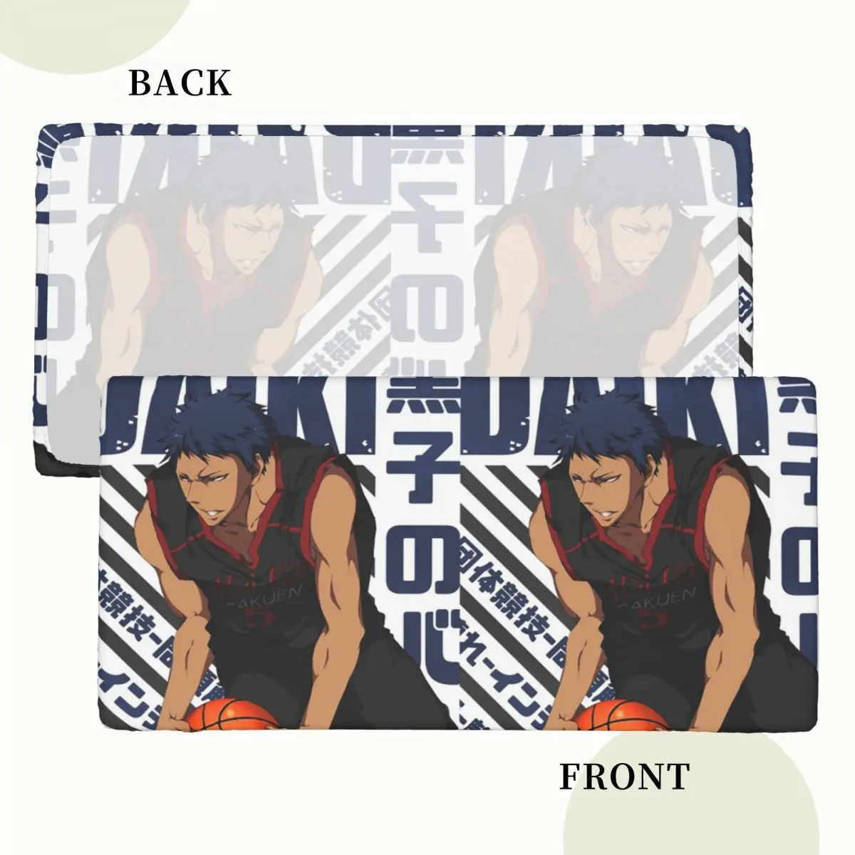 Harajuku Basketball Kuroko No Basket Basuke Kaijo Rectangular Tablecloth Waterproof Table Cover for Dining Events Table Cloth