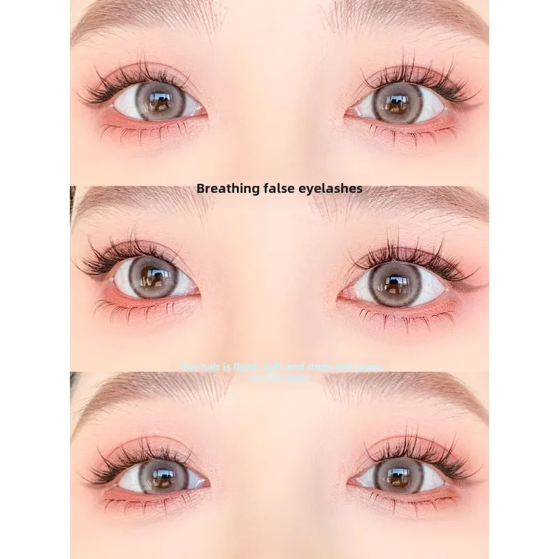 REPLDEER-Extensions de cils 3D multicouches, courbure de bébé, faux manga, sans colle, correspondallow naturel