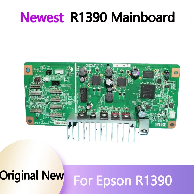 R1390 motherboard for epson  A3 DTF DTG UV printer mainboard, cylindrical bottles UV printer motherboard  Mainboard