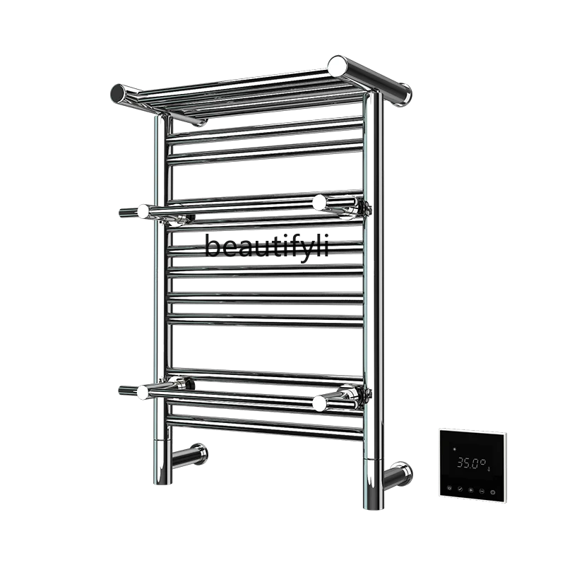 Home Bathroom Clothes Drying Rack Electric Heating Rack Electric Heating Towel Rack Concealed Version