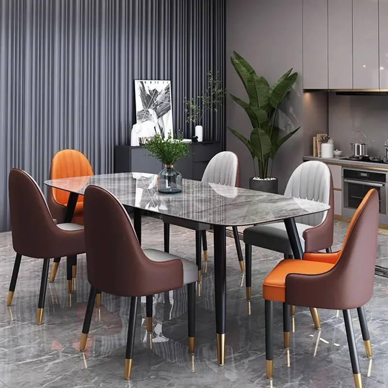 Kitchen Furniture Restaurant Tables Islands Home Dining Individual Luxury Modern Garden Muebles Parael Hogar Room Chairs WJX