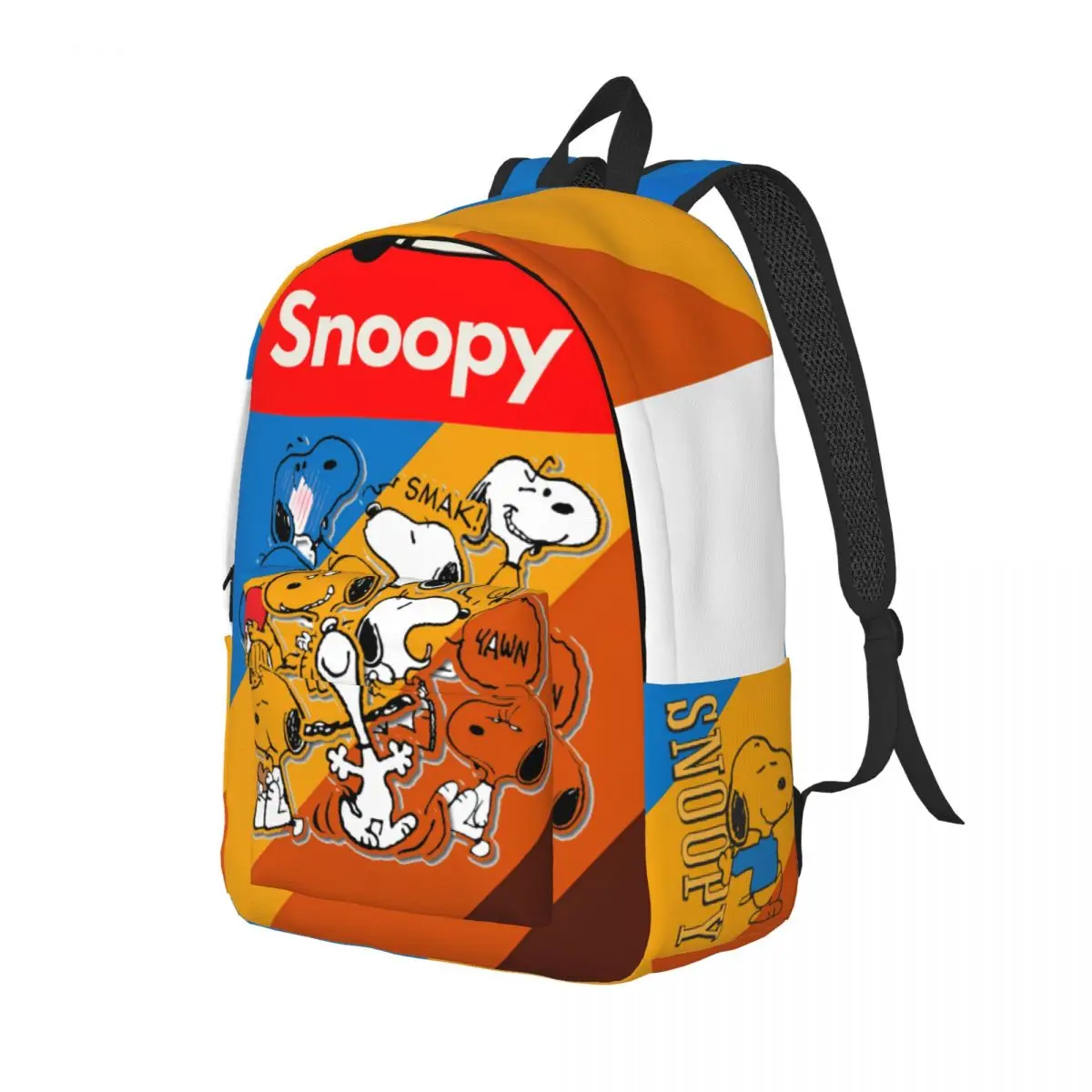 Birthday Terrific Retro Washable Handbag Snoopy Snack Storage For Men Women Rucksack Camping