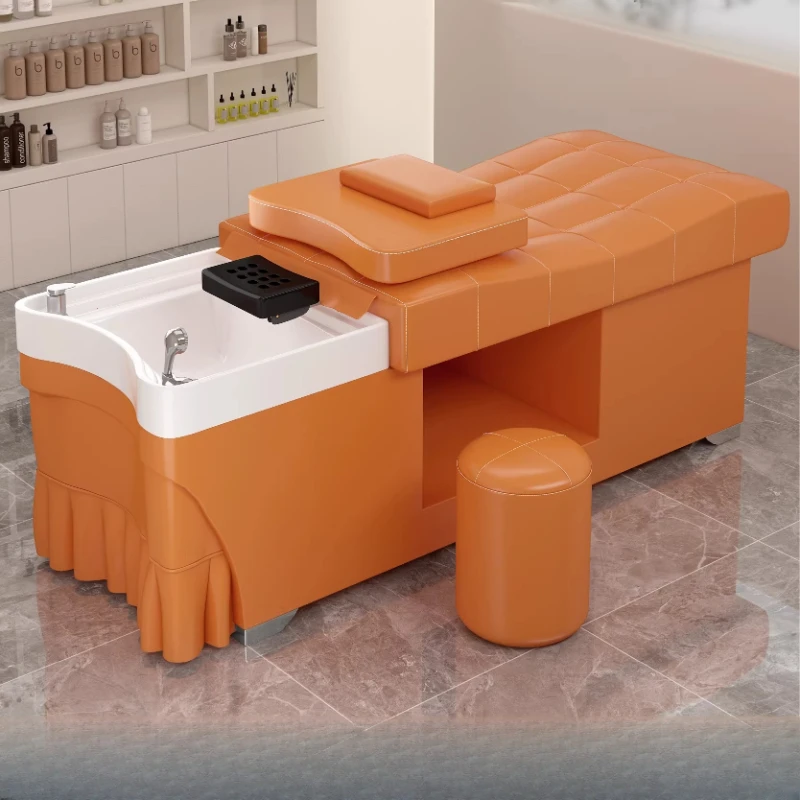 

Haircutting Luxury Shampoo Chairs Head Spa Stylist Shower Sink Shampoo Chairs Makeup Comfort Furniture Fauteuil Coiffure Lsxtc