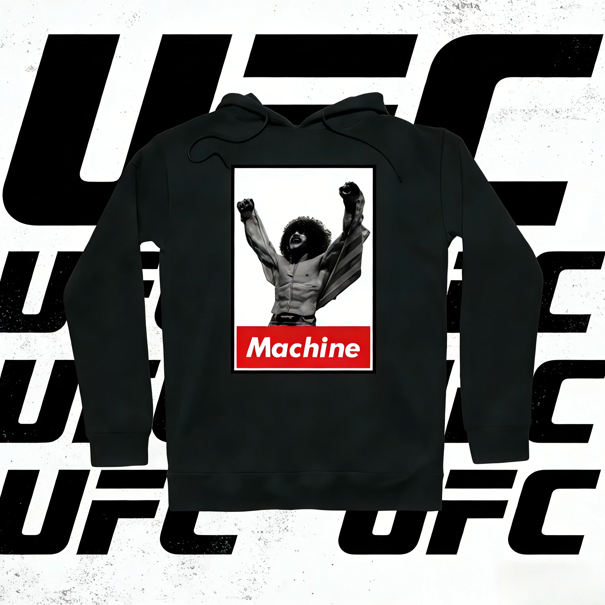 

UFC Merab Devaliashvili 2026, осенне-зимняя коллекция, дышащая толстовка с капюшоном из 100% хлопка, подходит для мужчин и женщин