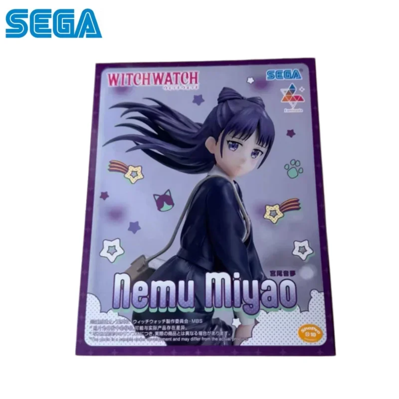 En stock, figura de acción de Sega, modelo de la muñeca Miyao Nemu de la s