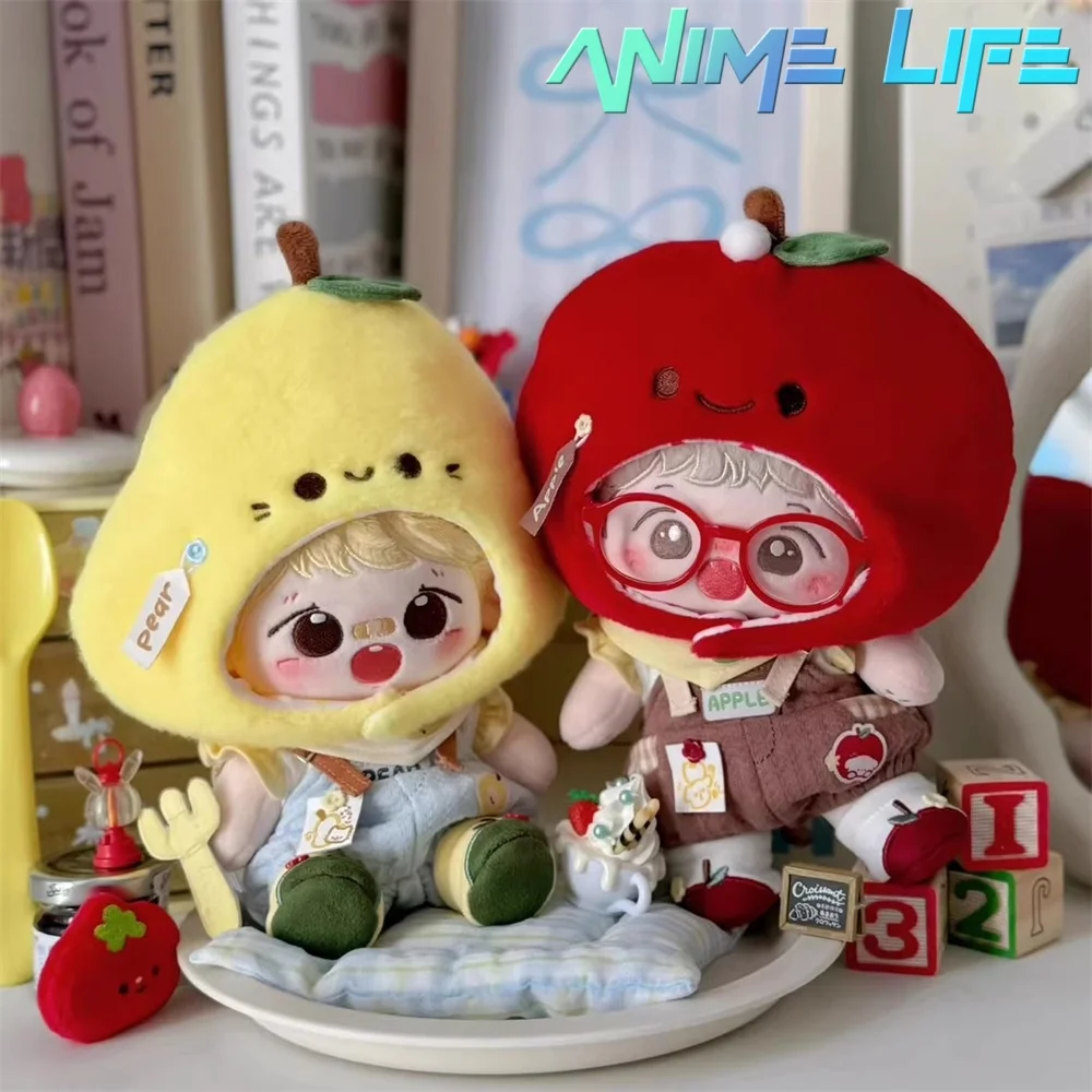 

Love and Deepspace Caleb Sylus Xavier Rafayel Zayne Fruit Apple Pear Peach Blueberry костюм для куклы 20 см, игрушечная одежда, наряд