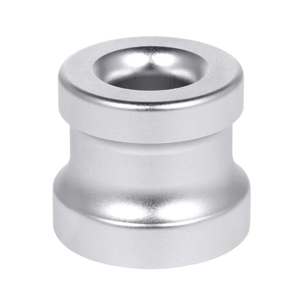 1 Pc Men's Shaving Razor Base Aluminum Alloy Safety Razor Stand Manual Beard Shaver Holder for Bathroom Countertops