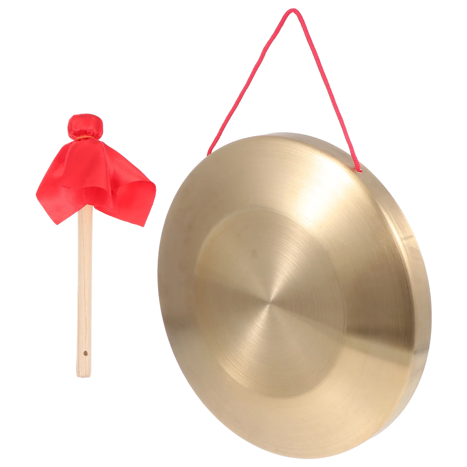 

Gong Music Instrument Musical Chinese Percussion Cymbal Hand with Hammer Outdoor Playset