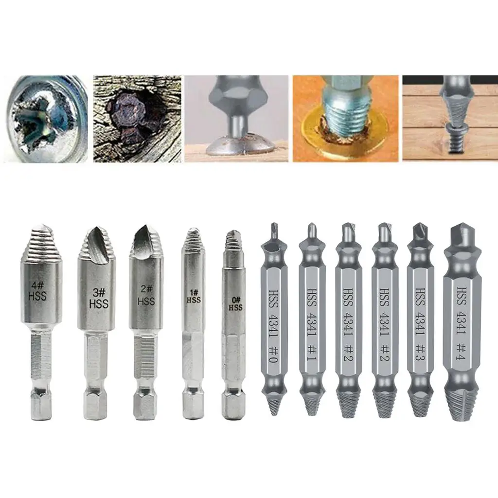 손상된 나사 제거용 키트, 제거용 키트