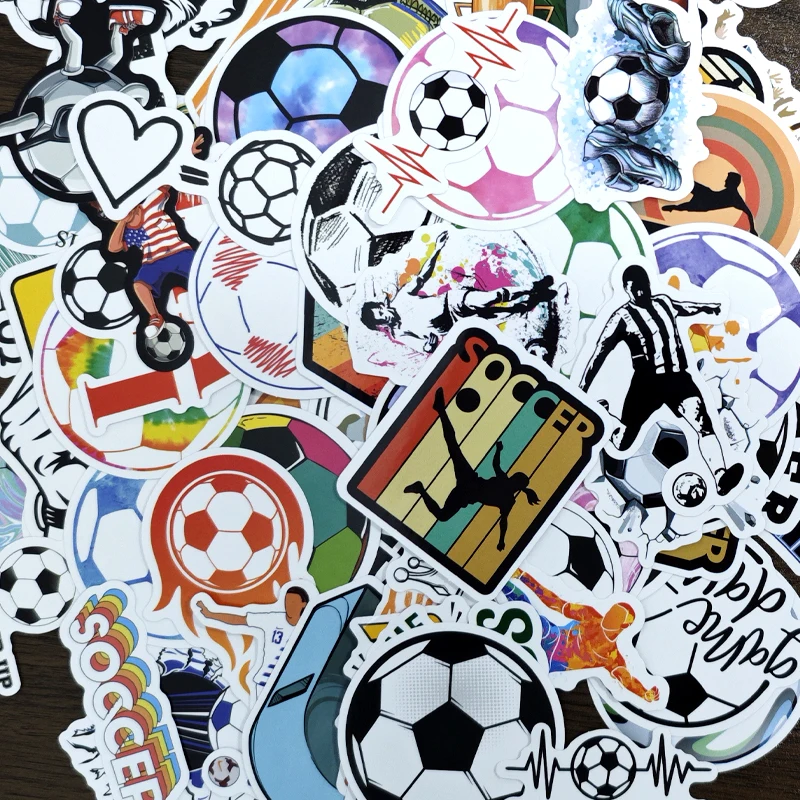 100 Pcs Football St… - image