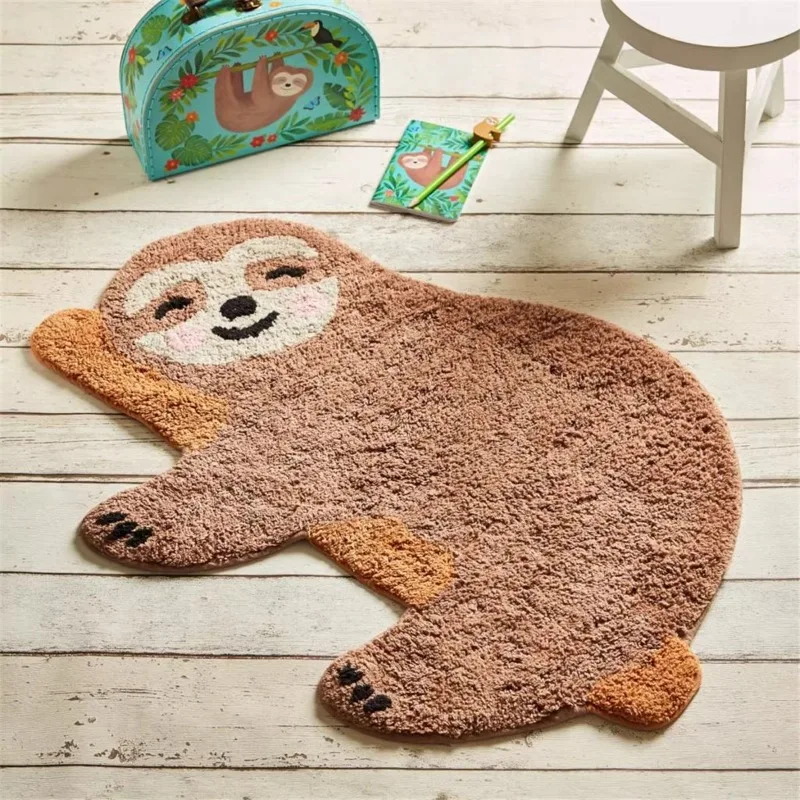 Animal Sloth Creative Rug Children's Room Decoration