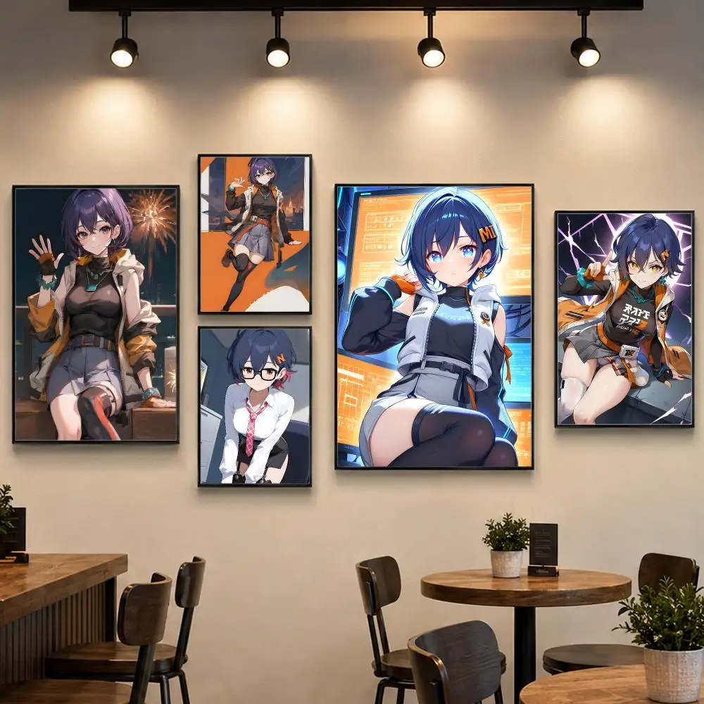 Fantasy Anime Movie Belle Poster PP Paper Wall Art for Living Rooms Bars Cafes Stylish Home Decor Gift