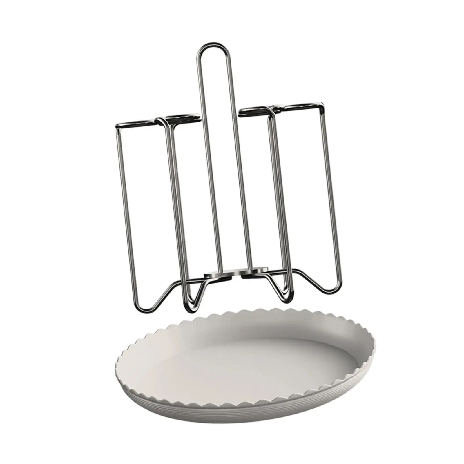 

Cup Drying Rack Stand Stainless Steel Modern Lightweight Hold 6 Drainer Holder