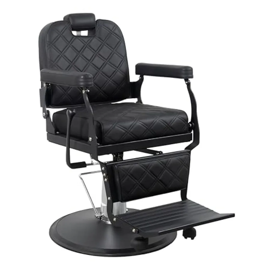 

Barber Chair Hair Salon Chair, Heavy Duty 700 LBS, for Hair Stylist Barber Beauty Tattoo Massage