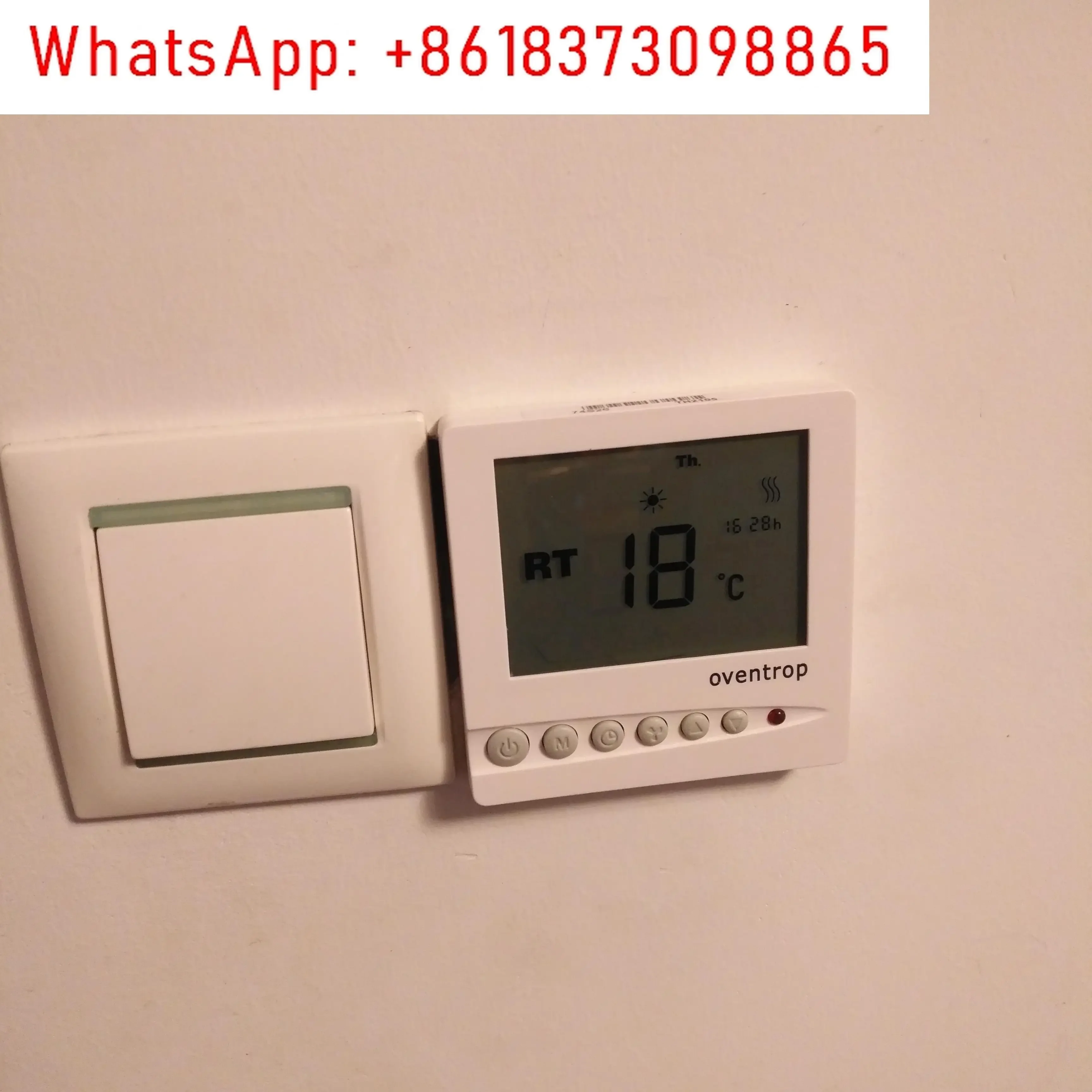 

Oventrop floor heating thermostat panel/air conditioner thermostat panel